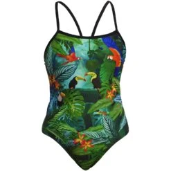 Funkita Single Strap Badpak Dames - Lost Forest