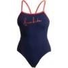 Funkita Single Strap Badpak Dames - Ocean Fire -Aqua Verkoop funkita ladies single strap one piece swimsuit ocean fire 1 1559458
