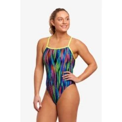 Funkita Strapped In Badpak Dames - Rain Down 16 Funkita Strapped In Badpak Dames - Rain Down -Aqua Verkoop funkita ladies strapped in one piece swimsuit rain down 4 1501835