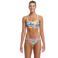 Funkita Hipster Bikini Broekje Dames - Swirl Stopper -Aqua Verkoop funkita ladies swim crop top swirl stopper 2 1254874 1