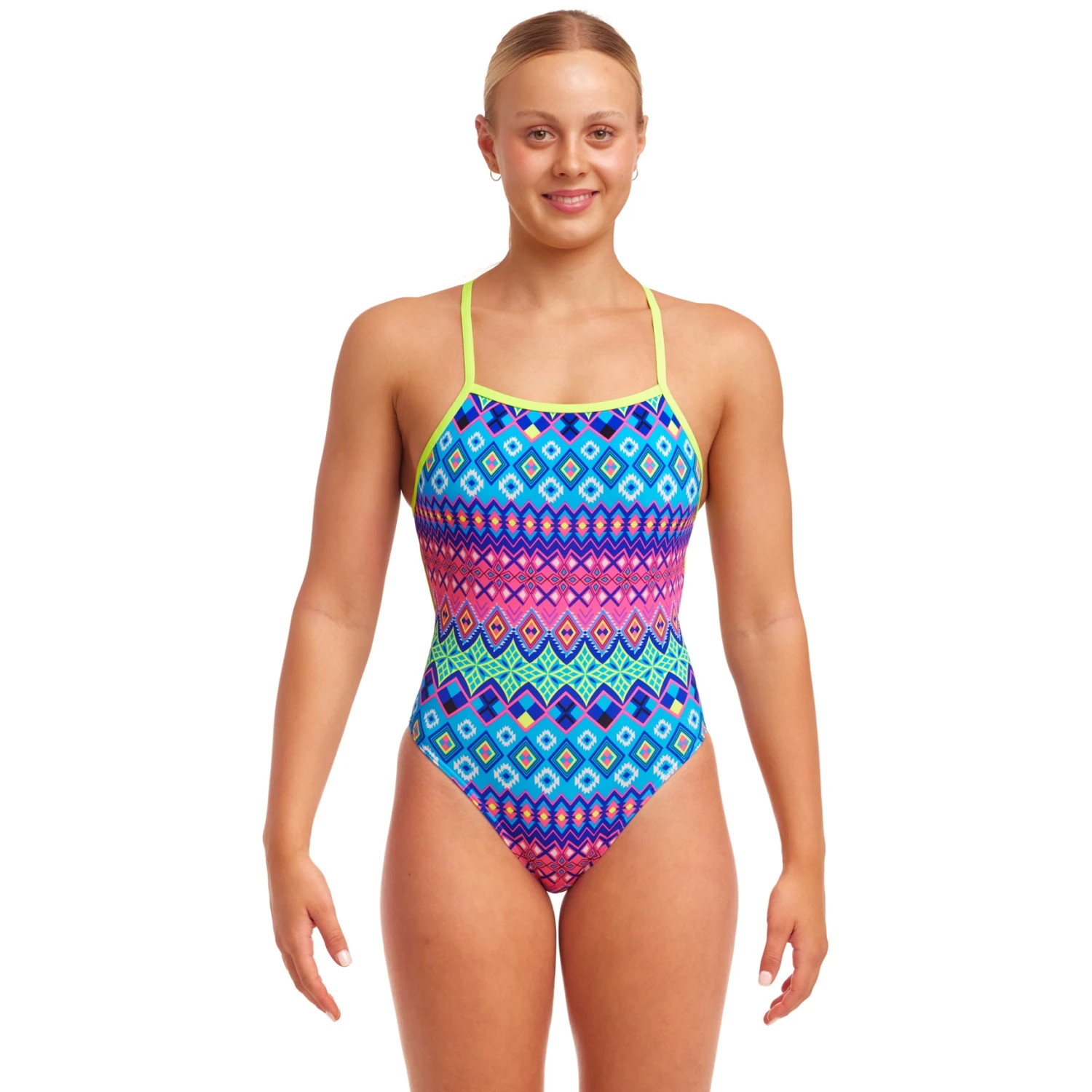 Funkita Tie Me Tight Badpak Dames - Kris Kringle 4 Funkita Tie Me Tight Badpak Dames - Kris Kringle - Afbeelding 2