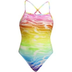 Funkita Tie Me Tight Badpak Dames - Lake Acid