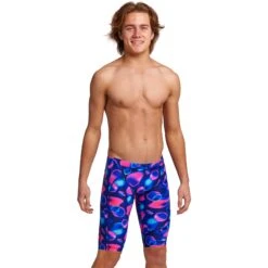 Funky Trunks Training Zwemjammer Jongen - Liquid Lights -Aqua Verkoop funky trunks boys training jammers liquid lights 4 1502512