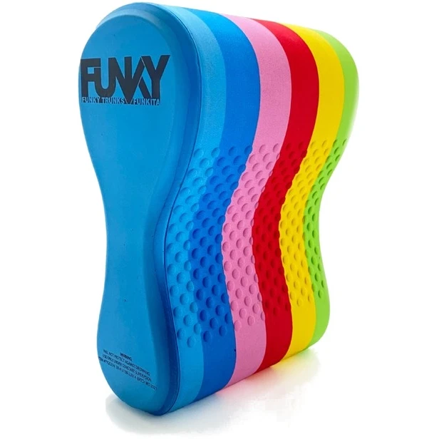 Funky Trunks Elite Squad Pull Buoy - Rainbow Racer 3 Funky Trunks Elite Squad Pull Buoy - Rainbow Racer
