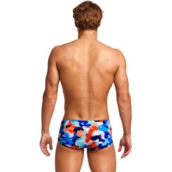 Funky Trunks Classic Trunks Zwembroek Heren - Wet Paint -Aqua Verkoop funky trunks mens classic trunks wet paint 3 1502174