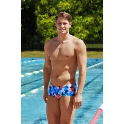 Funky Trunks Classic Trunks Zwembroek Heren - Wet Paint -Aqua Verkoop funky trunks mens classic trunks wet paint 4 1502175