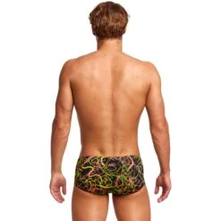 Funky Trunks Classic Trunks Zwembroek Heren - Whip Lash -Aqua Verkoop funky trunks mens classic trunks whip lash 3 1502179