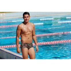 Funky Trunks Classic Trunks Zwembroek Heren - Whip Lash -Aqua Verkoop funky trunks mens classic trunks whip lash 4 1502180