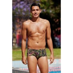 Funky Trunks Classic Trunks Zwembroek Heren - Whip Lash -Aqua Verkoop funky trunks mens classic trunks whip lash 5 1502181