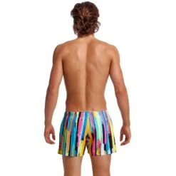 Funky Trunks Shorty Zwembroek Heren - Winning Streak -Aqua Verkoop funky trunks mens shorty shorts winning streak 4 1432646