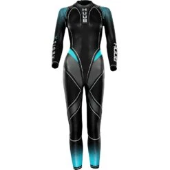 HUUB Design Aegis X 3:3 Wetsuit Dames - Black/teal
