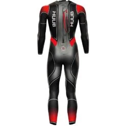 HUUB Design Aegis X 3:5 Wetsuit - Zwart/rood -Aqua Verkoop huub design aegis x 3 5 wetsuit full suit 3 978294