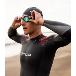 Orca Apex Float Wetsuit - Red Buoyancy -Aqua Verkoop orca apex float wetsuit red buoyancy 31 1479586