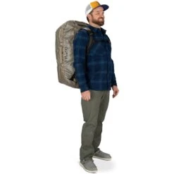 Osprey Transporter 95L Reistas - Tan Concrete -Aqua Verkoop osprey transporter 95 8 1519549