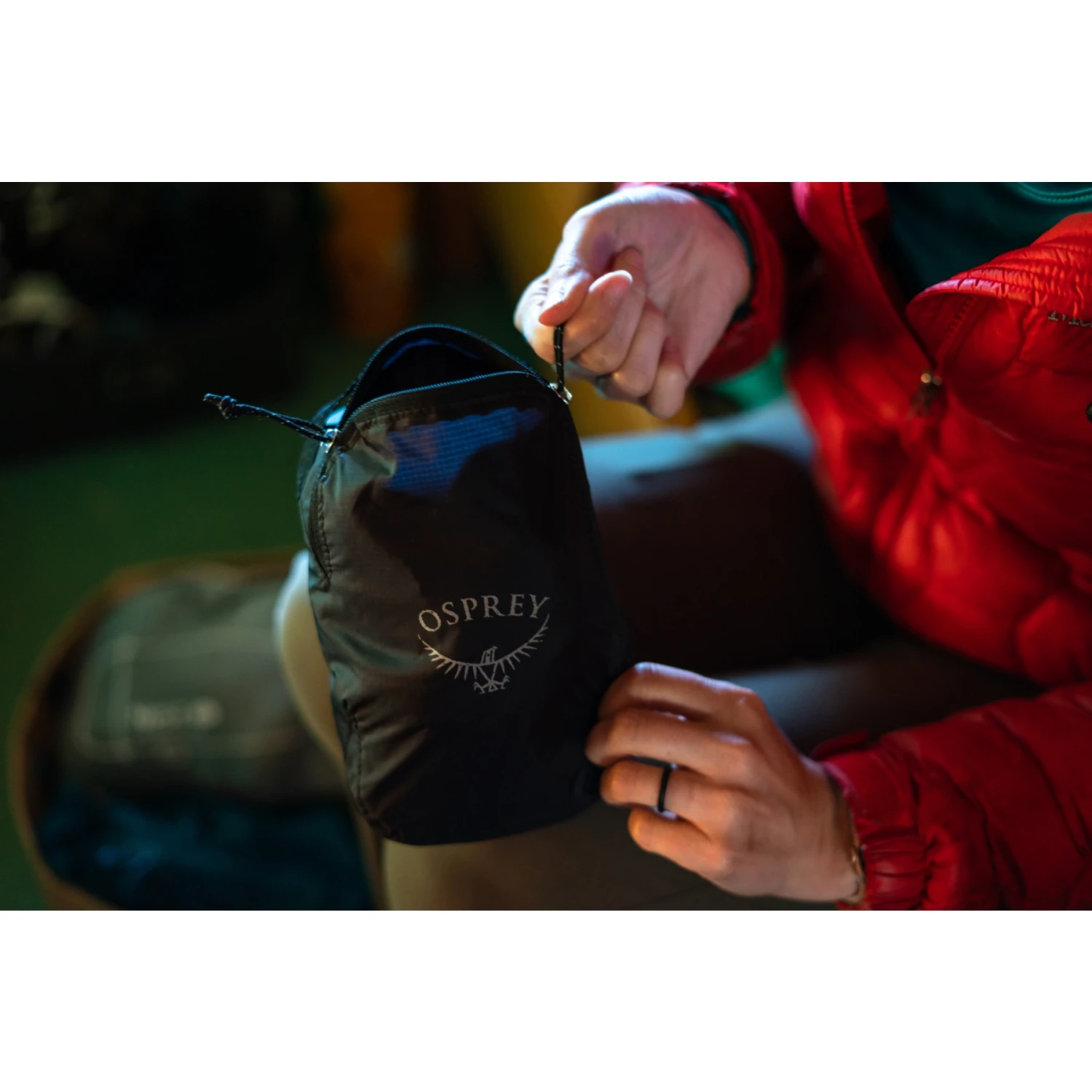 Osprey Ultralight Packing Cube Large - Tas Organizer - Zwart 8 Osprey Ultralight Packing Cube Large - Tas Organizer - Zwart - Afbeelding 6