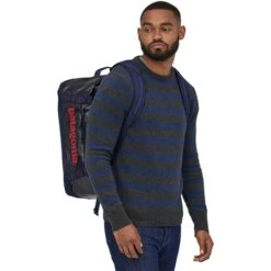 Patagonia Black Hole Duffel 40L Reistas - Classic Navy -Aqua Verkoop patagonia black hole duffel 40l classic navy 2 1423331