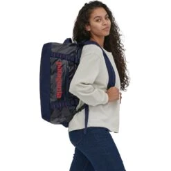 Patagonia Black Hole Duffel 40L Reistas - Classic Navy -Aqua Verkoop patagonia black hole duffel 40l classic navy 4 1423333