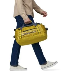 Patagonia Black Hole Duffel 40L Reistas - Shine Yellow -Aqua Verkoop patagonia black hole duffel 40l shine yellow 4 1529127