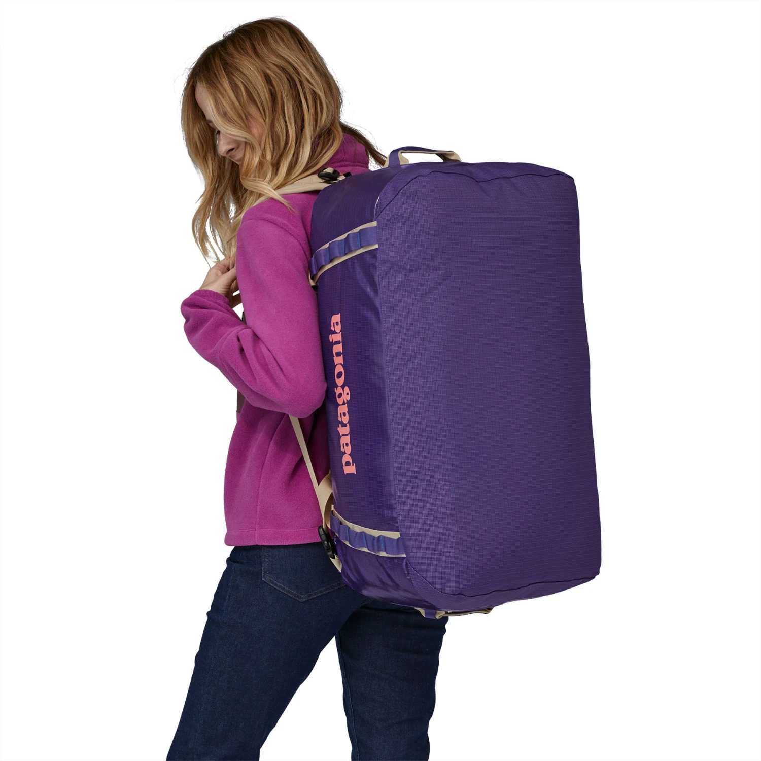 Patagonia Black Hole Duffel 55L Reistas - Perennial Purple 6 Patagonia Black Hole Duffel 55L Reistas - Perennial Purple - Afbeelding 4