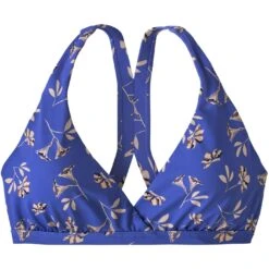 Patagonia Bottom Turn Dames Bikini Top - Quito: Float Blue