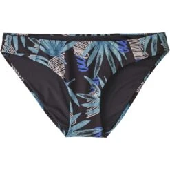Patagonia Sunamee Dames Bikini Broekje - Tropical Ecuador: Ink Black