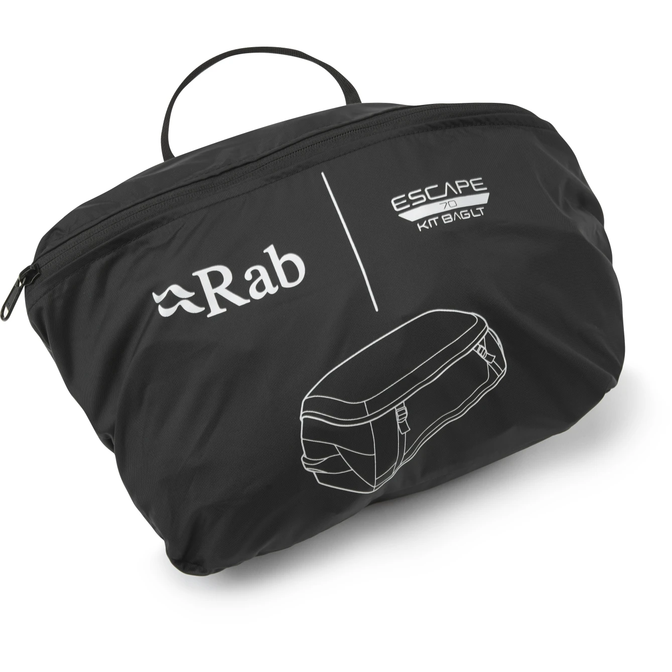 Rab Escape Kit Bag LT 70L Reistas - Black 4 Rab Escape Kit Bag LT 70L Reistas - Black - Afbeelding 2