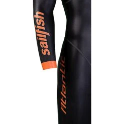 Sailfish Atlantic 2 Heren Wetsuit - Zwart/oranje -Aqua Verkoop sailfish mens atlantic 2 black orange 6 1174475