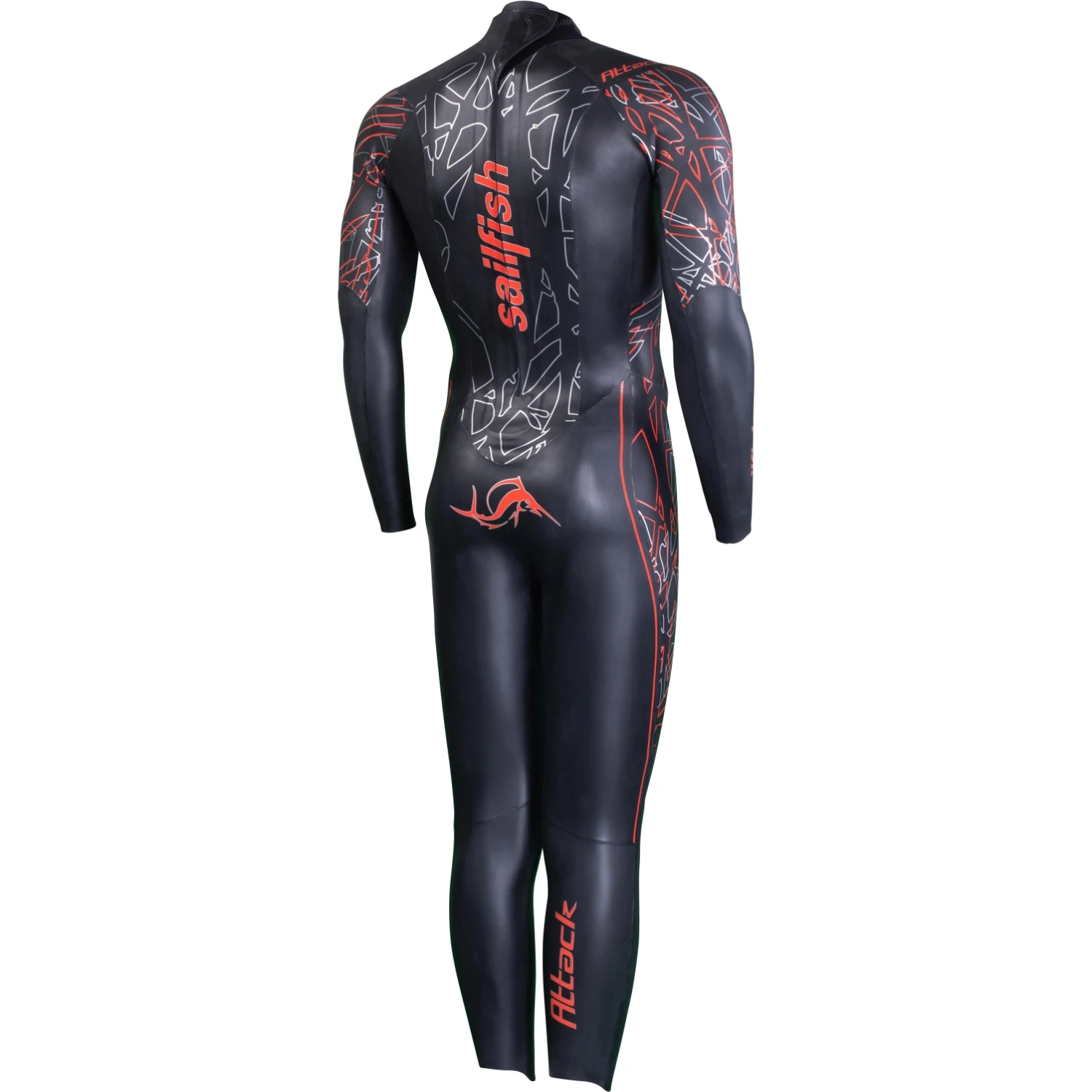 Sailfish Mens Wetsuit Attack 7 - Black 4 Sailfish Mens Wetsuit Attack 7 - Black - Afbeelding 2