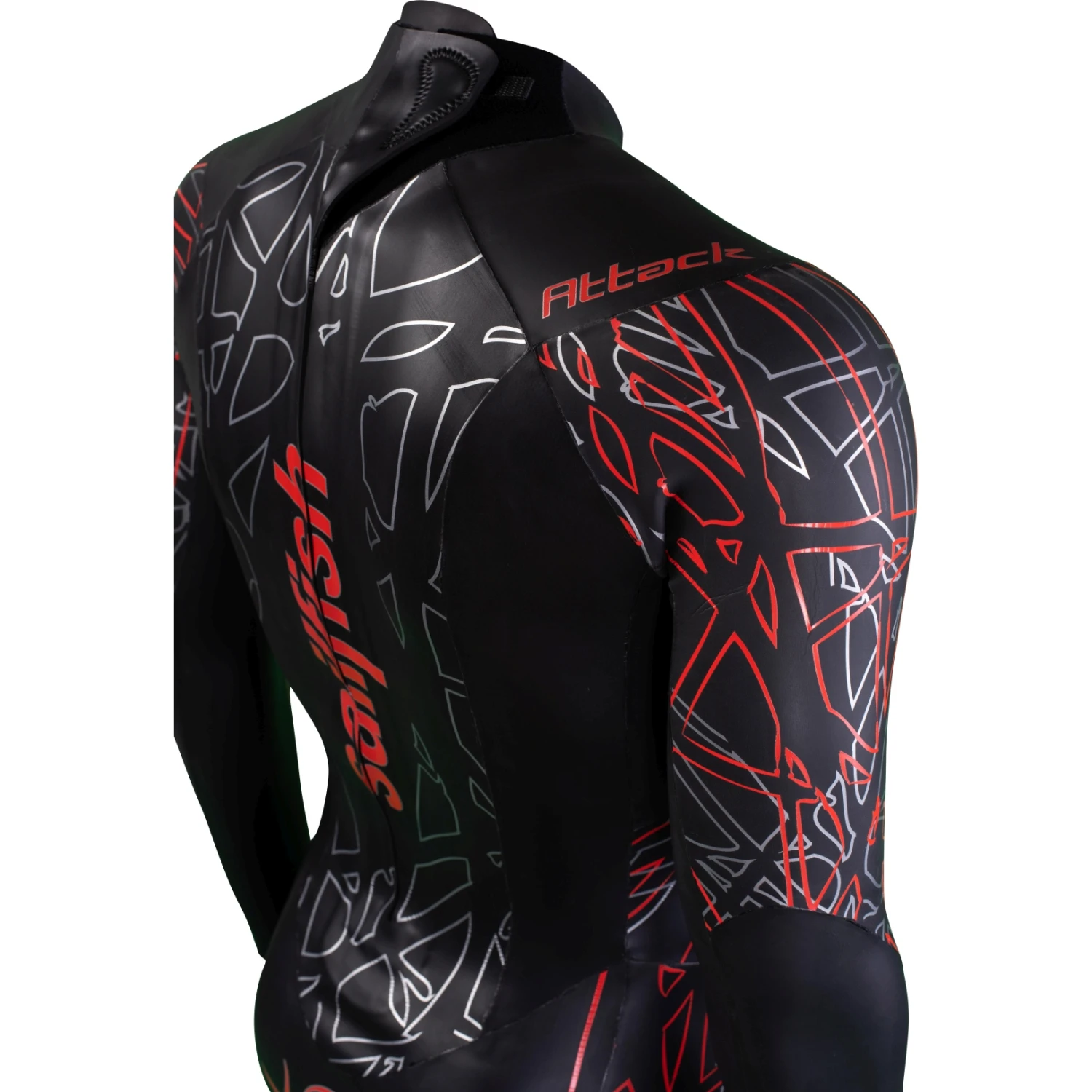 Sailfish Mens Wetsuit Attack 7 - Black 6 Sailfish Mens Wetsuit Attack 7 - Black - Afbeelding 4