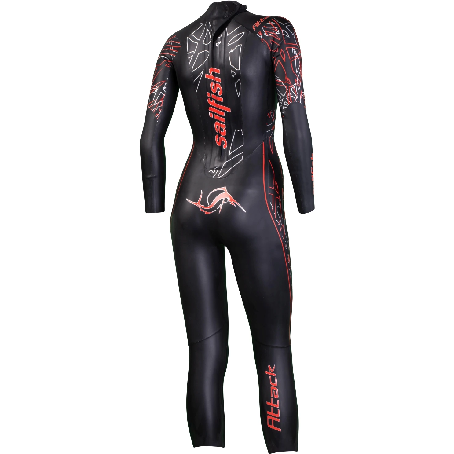 Sailfish Dames Wetsuit Attack 7 - Zwart - B-Keus 4 Sailfish Dames Wetsuit Attack 7 - Zwart - B-Keus - Afbeelding 2