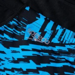 Speedo Allover V-Cut Aquashort - Black/pool -Aqua Verkoop speedo allover v cut aquashort black pool 11 1301760