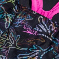 Speedo Digital Placement Medalist Badpak Kinder - Black/Orchid Shine/Lemon Drizzle/Marine Blue/Hypersonic Blue -Aqua Verkoop speedo girls digital placement medalist bathing suit black orchid shine lemon drizzle marine blue hypersonic blue 9 1515765