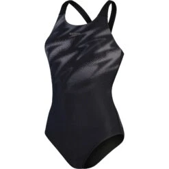 Speedo HyperBoom Placement Muscleback Badpak - Black/dove Grey