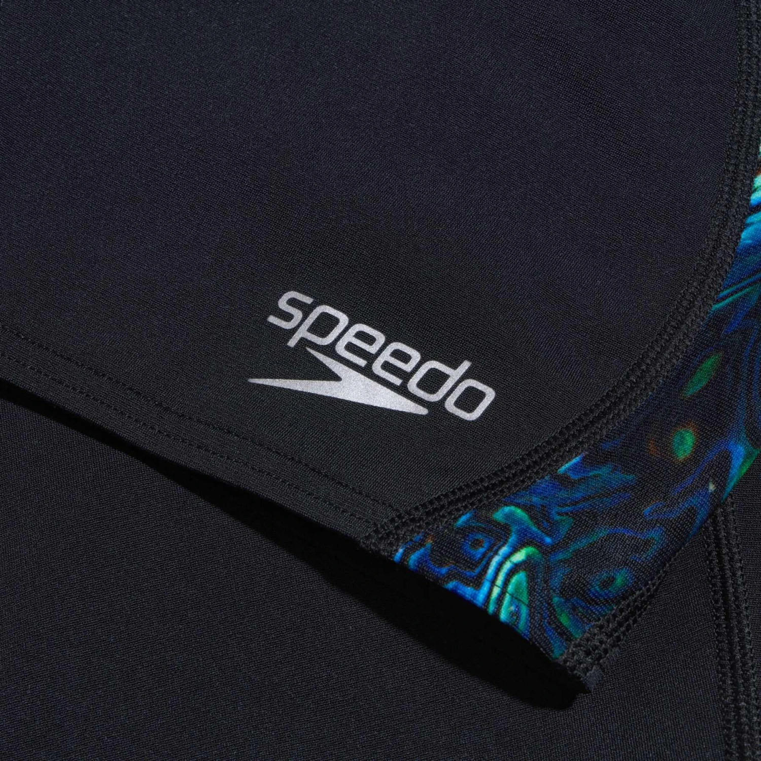 Speedo Placement Digital V-Cut Zwemjammer - Black/Cobalt Pop/Green Glow 11 Speedo Placement Digital V-Cut Zwemjammer - Black/Cobalt Pop/Green Glow - Afbeelding 9