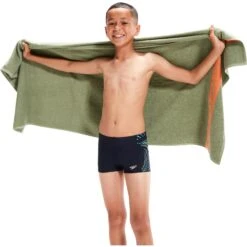 Speedo Plastisol Placement Aquashort Jongen - True Navy/bondi Blue/spritz -Aqua Verkoop speedo plastisol placement aquashort boys true navy bondi blue spritz 7 1426916