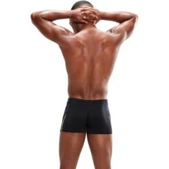 Speedo Tech Panel Zwembroek - Black/chroma Blue/spritz -Aqua Verkoop speedo tech panel aquashort black chroma blue spritz 6 1427819