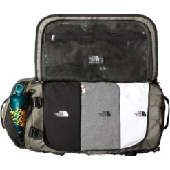 The North Face Base Camp Duffel Reistas - L - New Taupe Green/TNF Black -Aqua Verkoop the north face base camp duffel l new taupe green tnf black 3 1308306