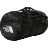 The North Face Base Camp Duffel Reistas - L - TNF Black/TNF White -Aqua Verkoop the north face base camp duffel l tnf black tnf white 1 1273061