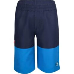 Trollkids Kroksand Kinder Zwemshorts - Navy/Glow Blue