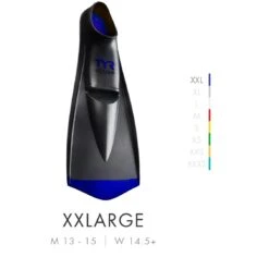 TYR Flex Fins 2.0 - Black -Aqua Verkoop tyr flex fins 2 1209256