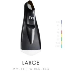 TYR Flex Fins 2.0 - Black -Aqua Verkoop tyr flex fins 2 1209267
