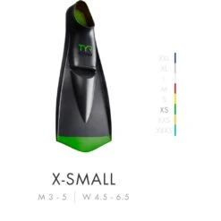 TYR Flex Fins 2.0 - Black -Aqua Verkoop tyr flex fins 2 1209281