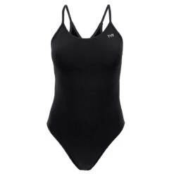 TYR Women's Solid Durafast One Tetrafit Swimsuit - Black