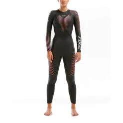 2XU Propel P:1 Wetsuit Dames - Black/sunset Ombre