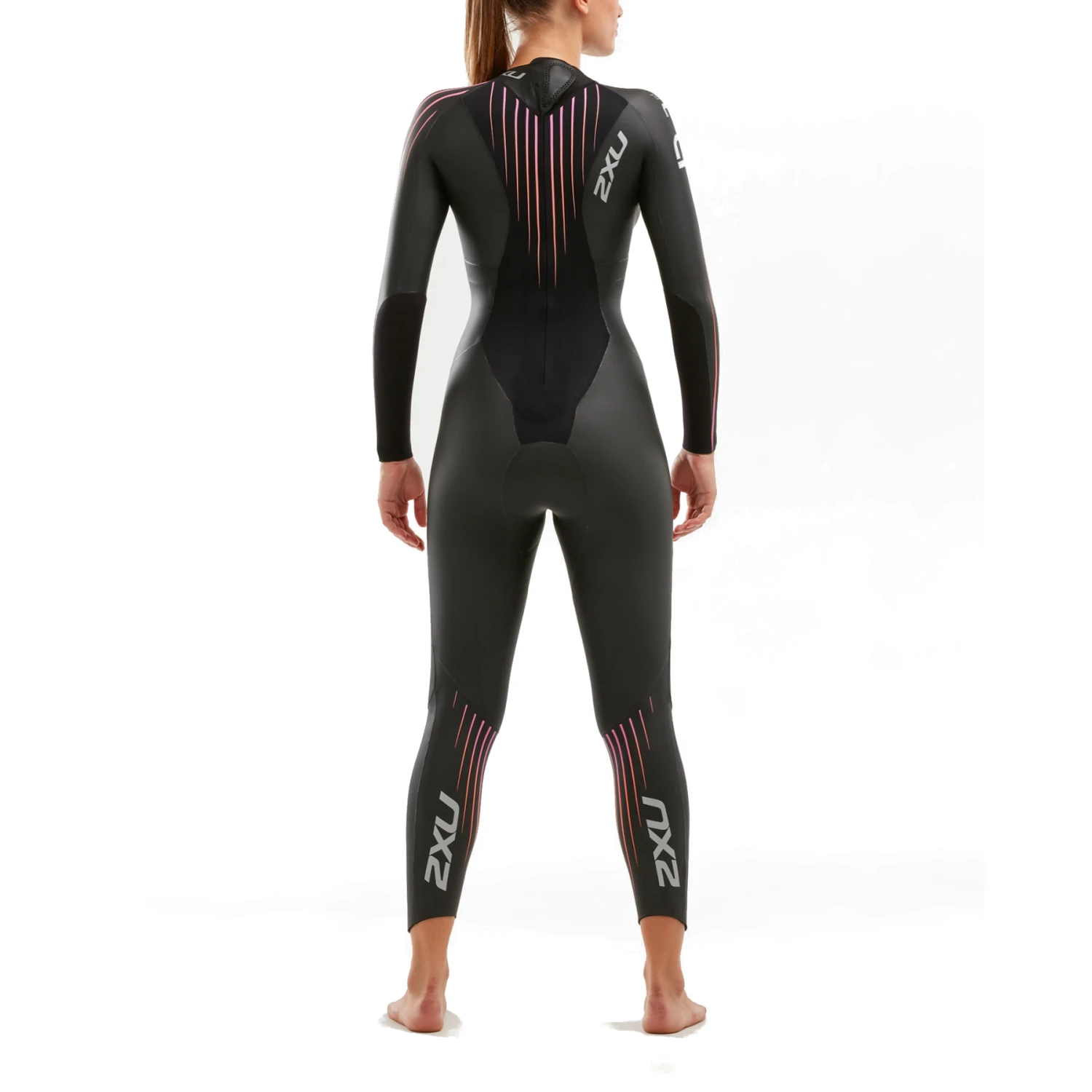 2XU Propel P:1 Wetsuit Dames - Black/sunset Ombre 4 2XU Propel P:1 Wetsuit Dames - Black/sunset Ombre - Afbeelding 2