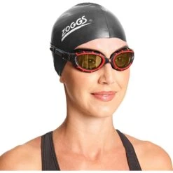 Zoggs Predator Flex Swimming Goggles - Polarized Ultra Copper Lenses - Small Fit - Red/Black -Aqua Verkoop zoggs predator flex swimming goggles polarized ultra copper lenses regular fit red black 7 1385564