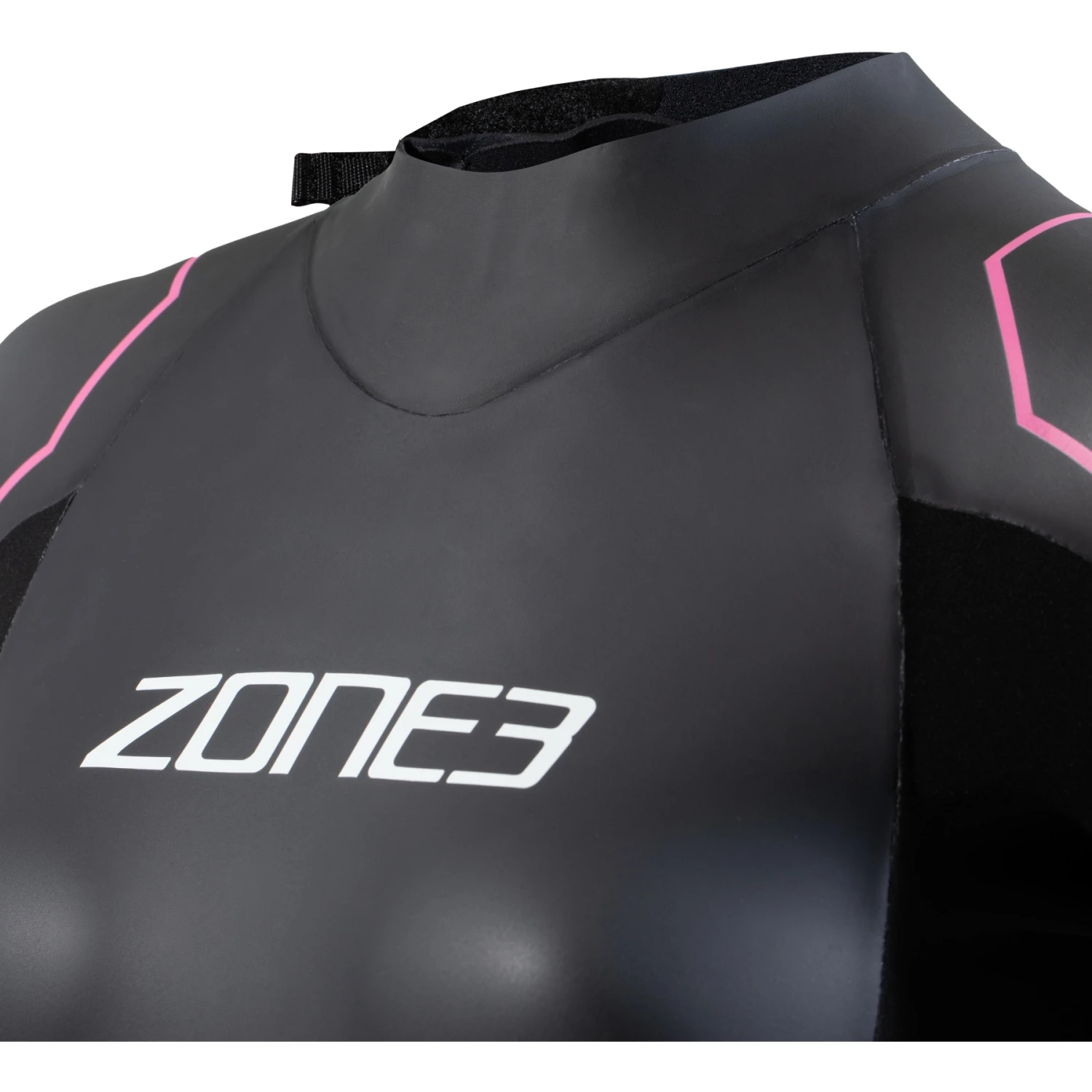 Zone3 Aspect Dames Breaststroke Wetsuit - Black/pink 5 Zone3 Aspect Dames Breaststroke Wetsuit - Black/pink - Afbeelding 3