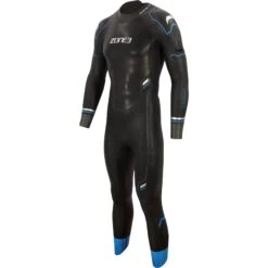 Zone3 Advance Wetsuit - Black/blue/gunmetal -Aqua Verkoop zone3 mens advance wetsuit black blue gunmetal 1 978256