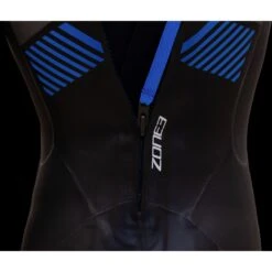 Zone3 Advance Wetsuit - Black/blue/gunmetal -Aqua Verkoop zone3 mens advance wetsuit black blue gunmetal 10 978266