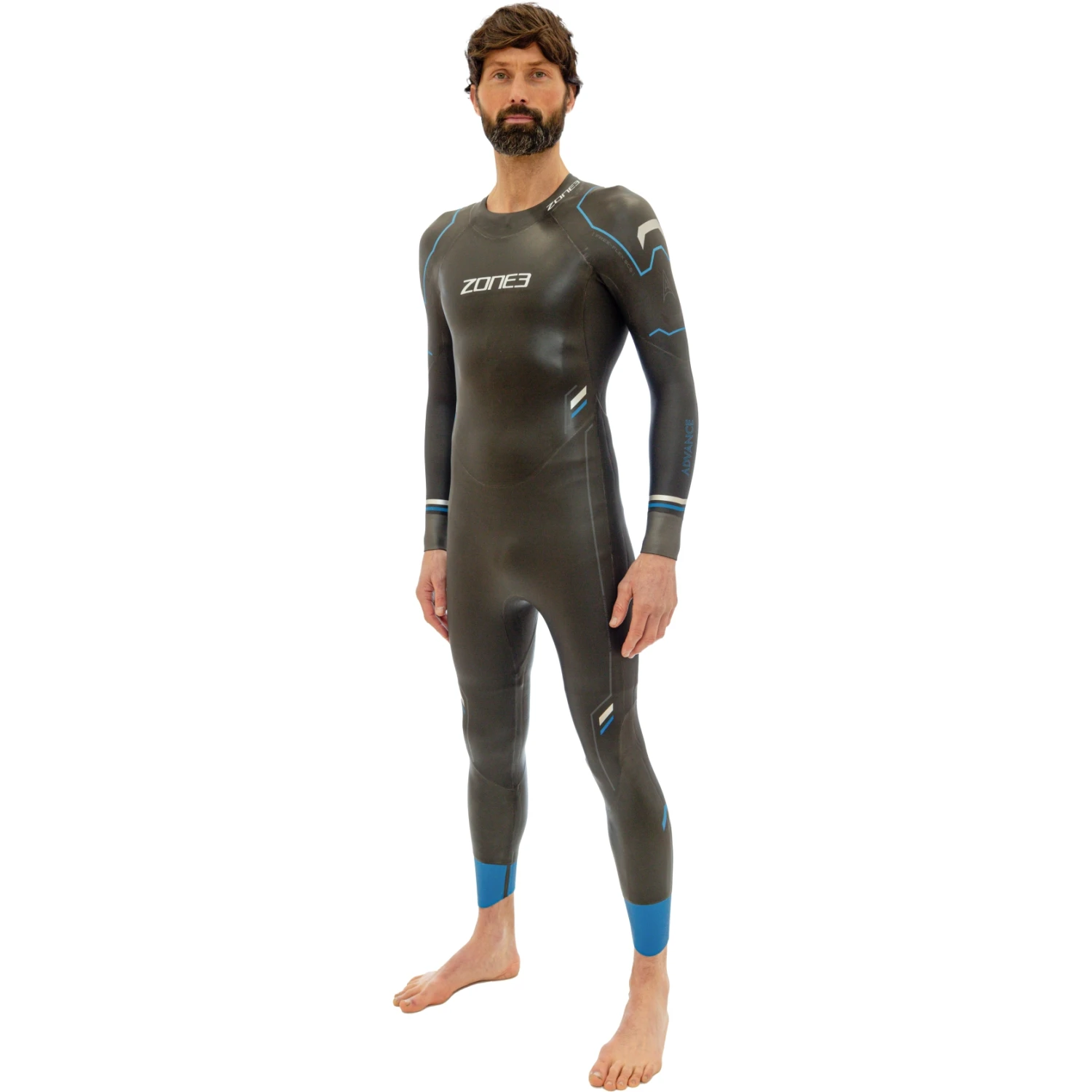 Zone3 Advance Wetsuit - Black/blue/gunmetal - B-Keus 6 Zone3 Advance Wetsuit - Black/blue/gunmetal - B-Keus - Afbeelding 4